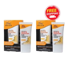 2 Pack x  50g Tiger Balm Neck & Shoulder Rub FAST Muscle Ache Relief Free Ship