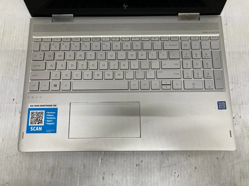 HP Envy x360 Convertible i7-7500U 2.70GHz 16GB RAM | No OS/SSD - Cracked Screen - Image 4 of 4