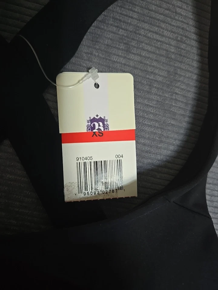 Sutiã esportivo B.tempt'd preto com alças costas cruzadas treino ioga colheita atlética XS - Imagem 2 de 4