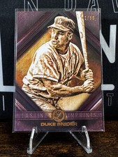 2016 Topps Legacies of Baseball - Lasting Imprints Duke Snider #LI-DS Purple /50