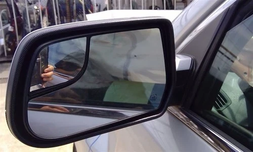 11 2012 13 14 Chevy Equinox Driver Left LH Side View Mirror in GAN Silver.