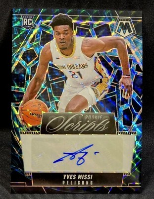 2024-25 Mosaic Basketball Yves Missi Scripts Auto Genesis RC | eBay
