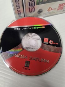 Spot Goes to Hollywood (Sega Saturn, 1996) CIB Complete w/ REG CARD Tested