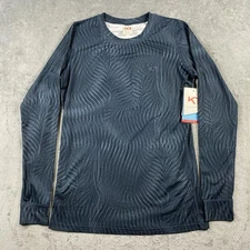 Kari Traa Shirt Womens Sz M Blue Fryd Long Sleeve Base Layer Performance Top NWT