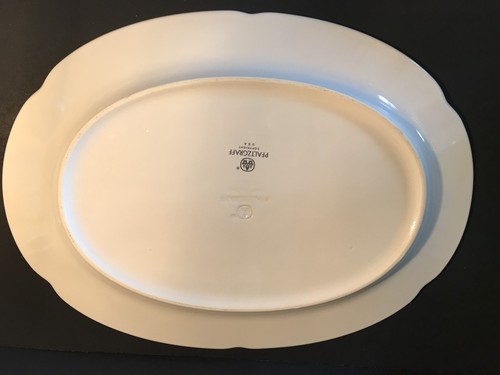 Pfaltzgraff MEADOW LANE 14" Oval Serving Platter Pink Yellow Blue Flowers - Picture 2 of 8