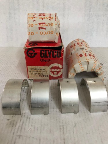 GLYCO Conrod Bearing Set 71-3476/8 0.75 FOR Daimler Mercedes Benz 280 M116 M117 - Picture 8 of 9