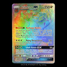 carte Pokémon Félinferno GX 188/181 #3 SL09 - Duo de Choc NEUF FR