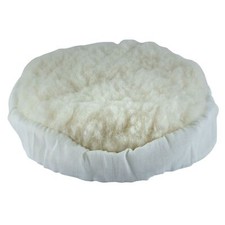 Draper 1x 175mm Lambswool Polishing Bonnet Garage Professional Standard Tool