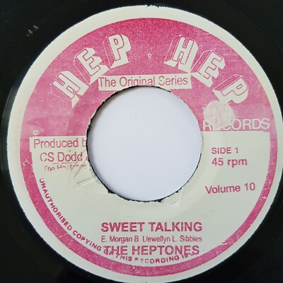 HEPTONES - SWEET TALKING + VERSION (HEP HEP) 'STUDIO ONE' 1969