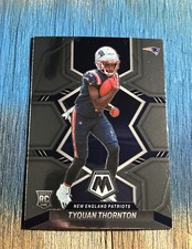 2022 Panini Mosaic Tyquan Thornton RC #336 Patriots Rookie