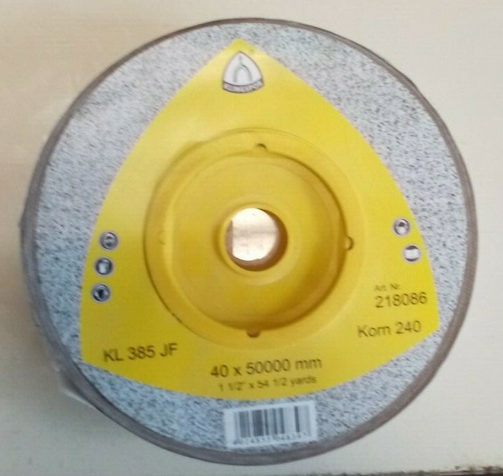 Toile abrasive Premium KL 385 JF grain 240 l'excellence industrielle pour finitions