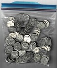 Lot Of 130 U.S. .90 Fine Silver Washington Quarters 1934 to 1964 90%