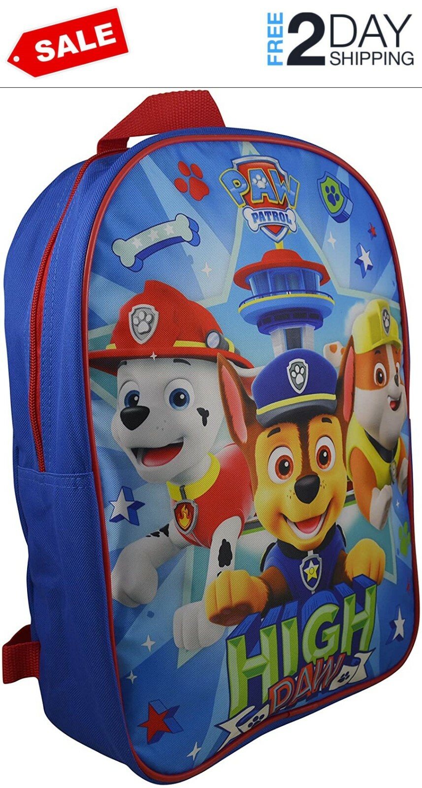 Mochilas 15" Niños Paw Patrol Escolares Escolar Mochila De 3 4 5 6 Años | eBay