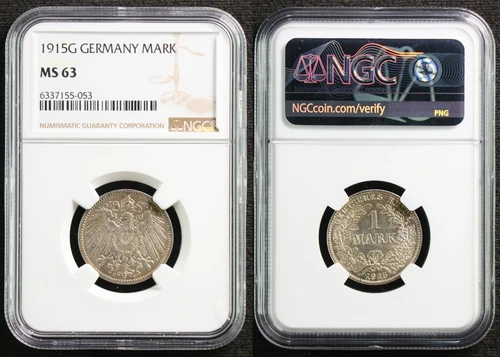 1915G GERMANY MARK NGC MS 63