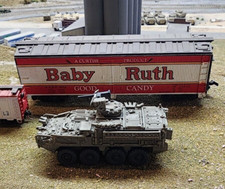 HO Scale 1:87 M1127 Stryker Reconnaissance Vehicle - .50 Cal - OD Green