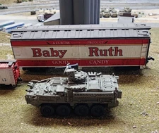 HO Scale 1:87 M1127 Stryker Reconnaissance Vehicle - .50 Cal - OD Green