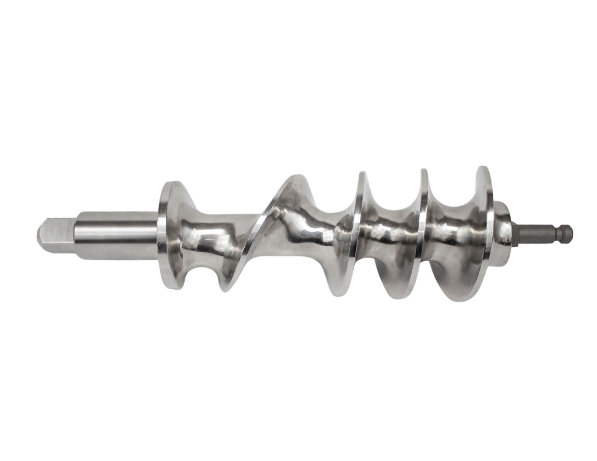 Worm (Feedscrew) Assembly fitting Biro 6642 #32 Grinder (Tapered). Replaces B...