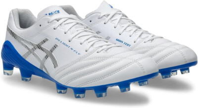 ASICS Soccer Shoes DS LIGHT X-FLY 5 White Silver 1101A047 US6(24.5