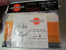 NEW MODEL K  20452113 GENUINE KERO-SUN TOYOSTOVE TOYOTOMI KEROSENE STOVE WICK