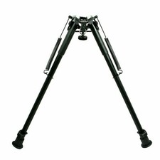 13" To 23" Long Hunting Rifle Bipod - Adjustable Legs Sling Swivel Mount