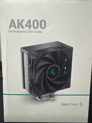 Deepcool AK400 120mm Fluid Dynamic CPU Cooler - Black