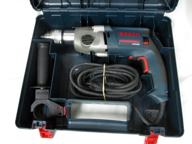 Bosch 1199VSR 8.5Amp 1/2Inch Hammer Drill w/ Bosch Drill Bit Set HCBG