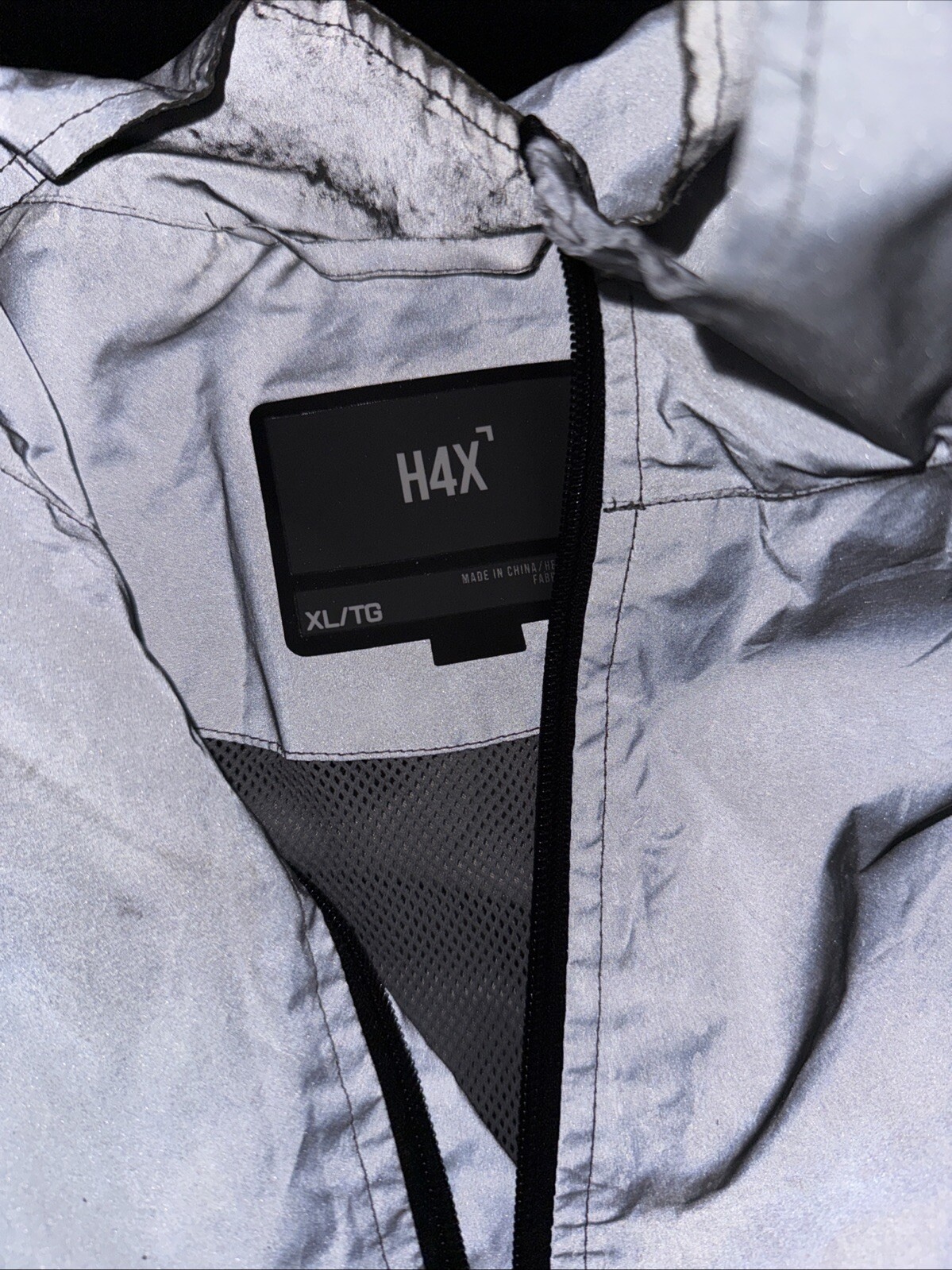 H4X Reflective Silver Pullover Jacket - image 3