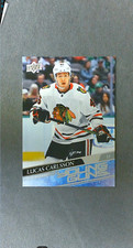 2020-21 Upper Deck Young Guns #212 Lucas Carlsson RC Blackhawks