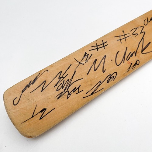 Signed Kookaburra Mini Handcrafted Bubble Cricket Bat - Picture 11 of 11