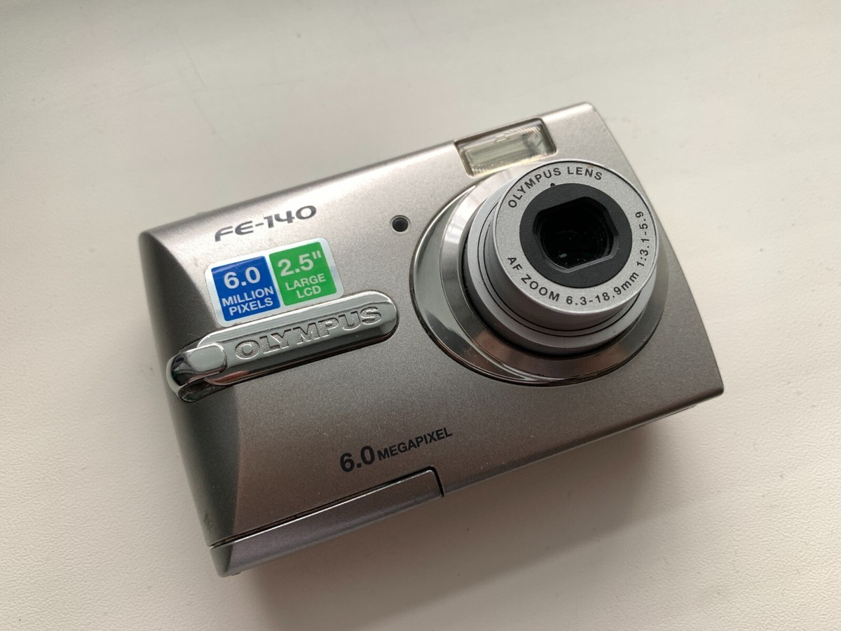 Olympus FE-140 6.0MP Compact Digital Camera Silver | eBay Olympus FE-140 6.0MP Compact Digital Camera Silver | eBay