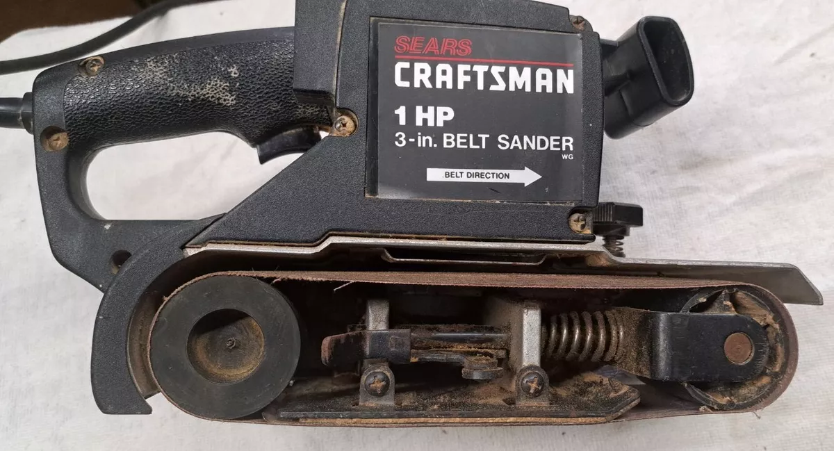 Craftsman 3 belt clearance sander