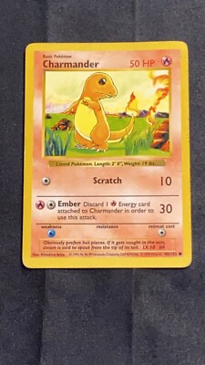 pokemon base set shadowless charmander (2) Cards | eBay