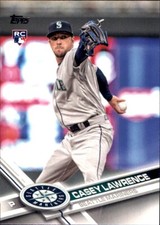 2017 Topps Update #US89 Casey Lawrence RC seattle mariners Rookie