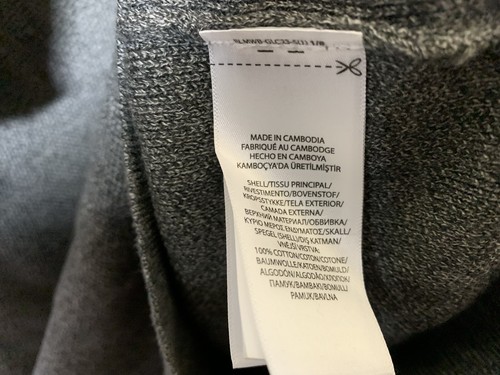 Polo Ralph Lauren grigio 1/4 zip pima cotone pullover maglione uomo taglia media nuovo con etichetta - Foto 4 di 4