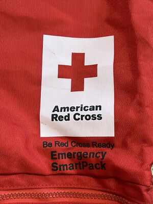 NEW American Red Cross Emergency /First Aid Kit SmartPack Backpack