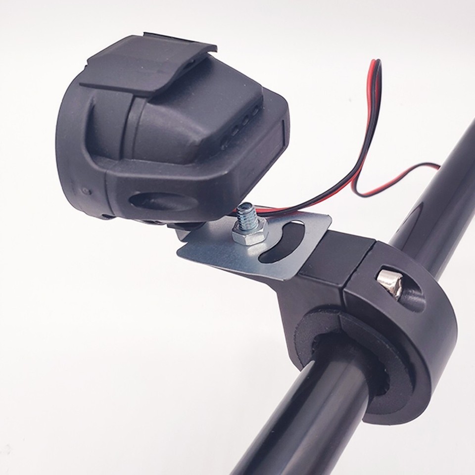 2 Pcs Fog Light Clamp Holder Modified 1.25 Clamp For Motorcycle Crash