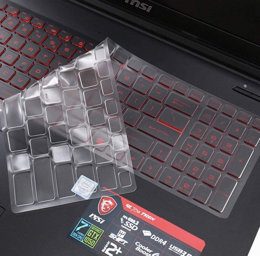 Keyboard Cover for 15.6" MSI GP65 GL65 GF62 GP62 GL62M GT6