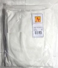 A+ Career Apparel Unisex Jersey Knit Turtleneck - White - Medium - #8100