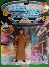 Star Trek The Next Generation, Capt. Picard as Romulan, 1994 Action Figure, Open