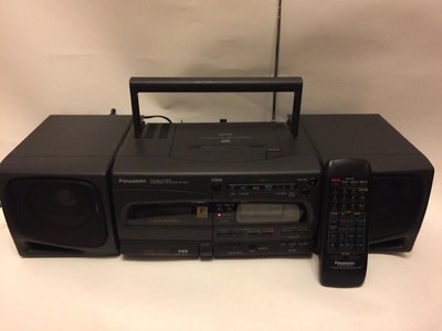 panasonic boombox bluetooth