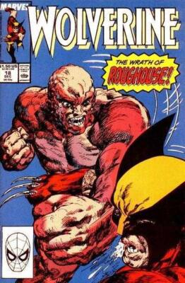 Wolverine (1988) #  18 (6.0-FN) Price tag removal scuff on cover 1989