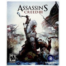 Manual Only Assassin's Creed III Sony Playstation 3 Authentic