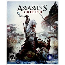 (Manual Only) Assassin's Creed III Sony Playstation 3 Authentic