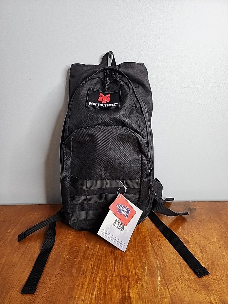 FOX OUTDOOR COMPACT MODULAR HYDRATION BACKPACK INCLUDES 2.5L BLADDER Coyote - Ce