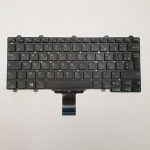 Dell Latitude E7250  E5250 Keyboard French AZERTY Clavier francais FRA Tastatur