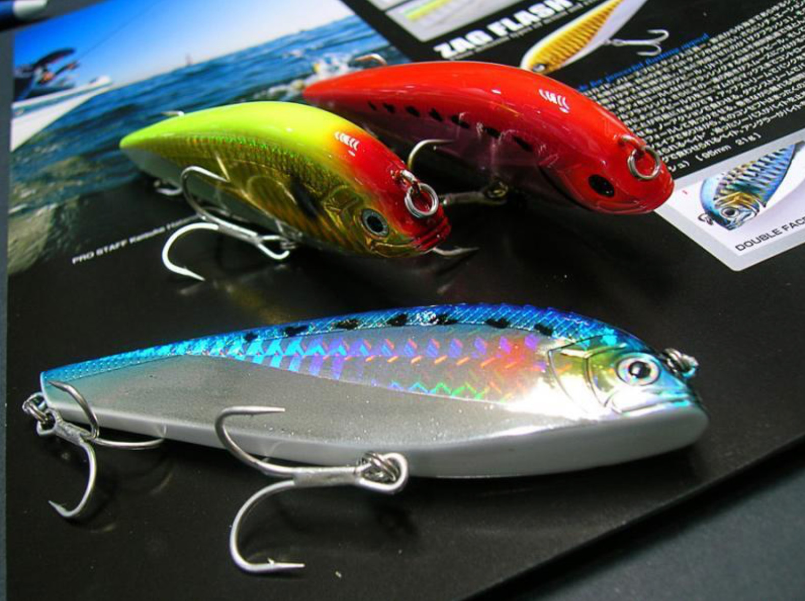 NORIES ZAG FLASH 95 JDM Saltwater Lures - Color S-6D DF Orange Gold - Image 2