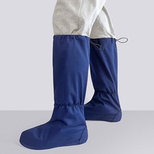 Cubierta de zapato de tela de fibra plateada EMF EMI blindaje anti-radiación unisex