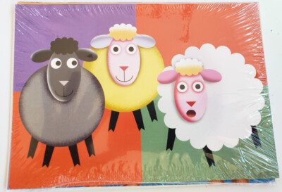 Sheep All Purpose Knitters Greeting Cards Sealed 5 designs 1 each LAST PACK LEFT