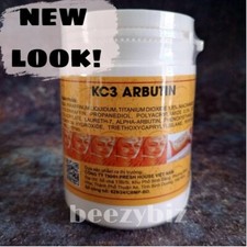 ¡NUEVO LOOK! Crema corporal blanqueadora de piel KC3 Abutine 250 g trộn kem body