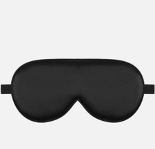 Alaska Bear Sleep Mask Silk Cover Eye Contour Built-In No Pressure for Sleeping,